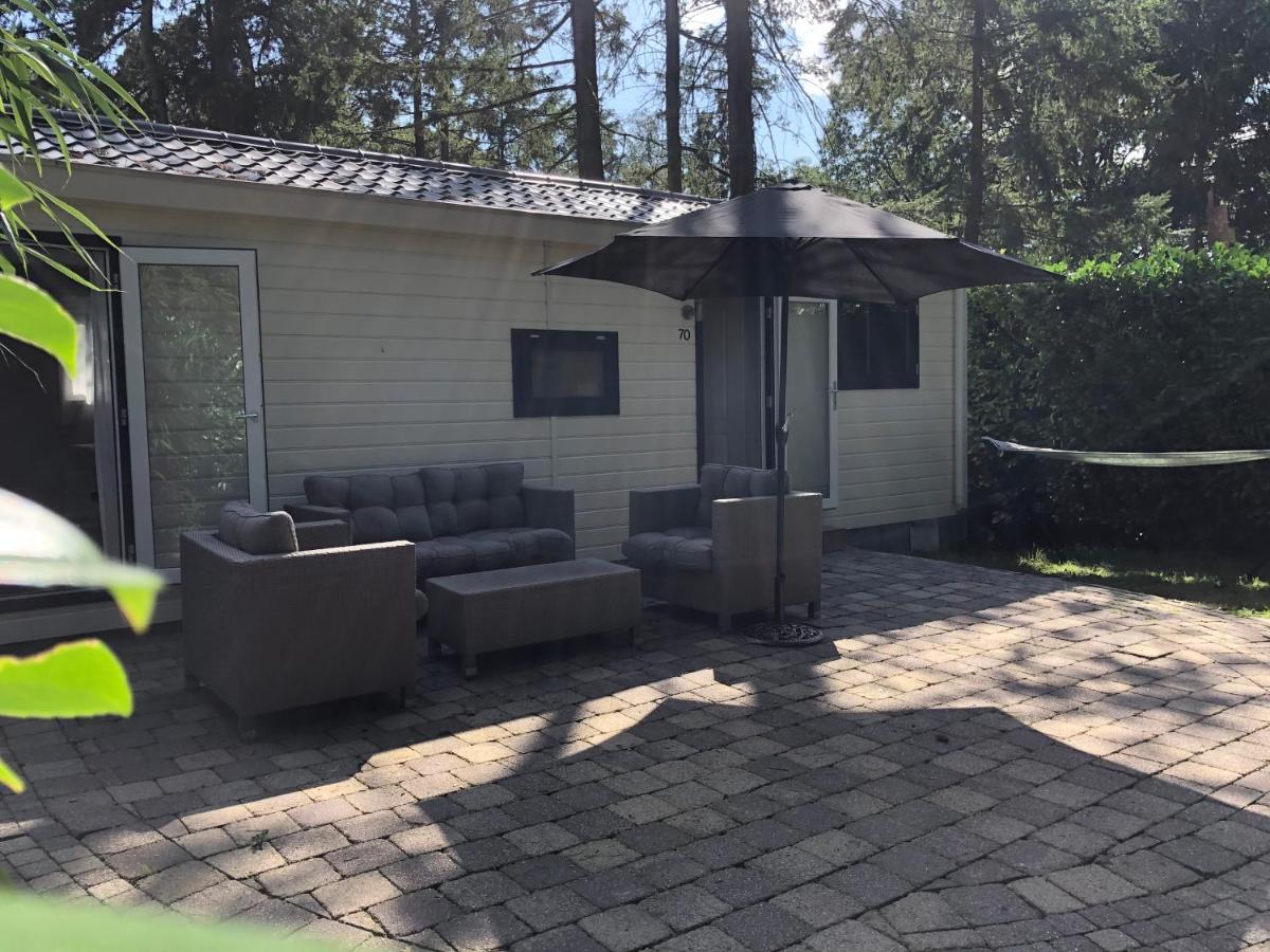 Vrijstaand Chalet In Bospark Villa Hattemerbroek Dış mekan fotoğraf